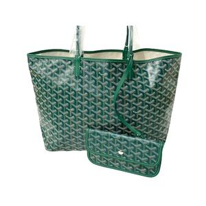 Goyard Louis tote Saint green bag canvas coated